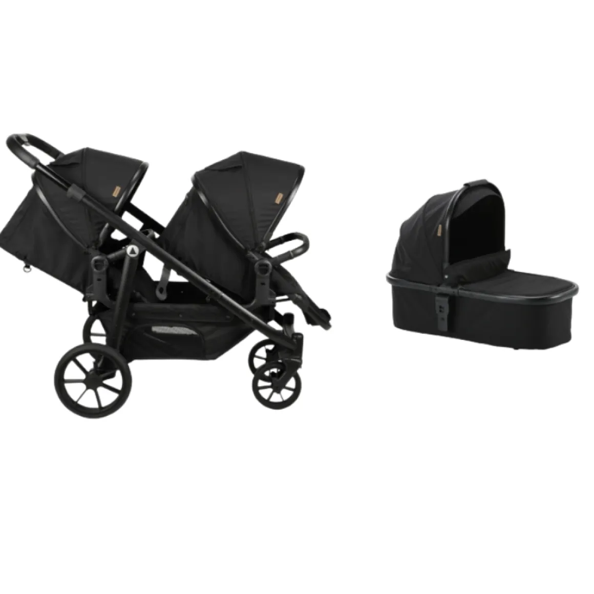 Topmark Duo Kinderwagen 2COMBI Zwart