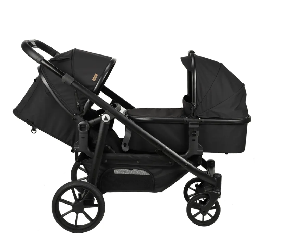 Topmark Duo Kinderwagen 2COMBI Zwart