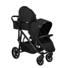 Topmark Duo Kinderwagen 2COMBI Zwart