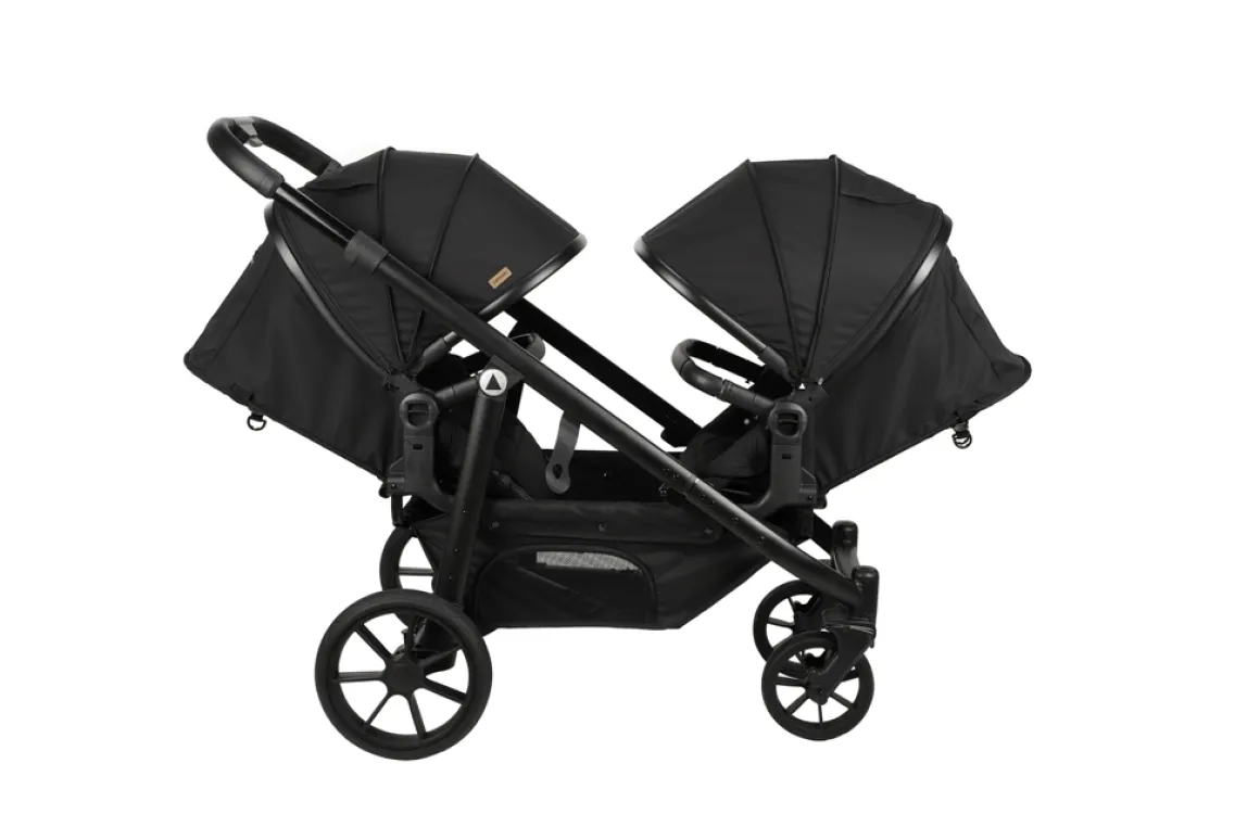Topmark Duo Kinderwagen 2COMBI Zwart