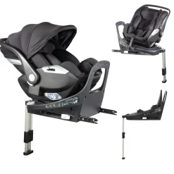 Topmark Kinderwagen 3 In 1 Diaz Green + Cabino Autostoel 360 I-Size & Base