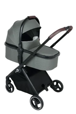 Topmark Kinderwagen 3 In 1 Diaz Green + Cabino Autostoel 360 I-Size & Base