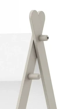 Totem Bed 90x200 Mat Wit/Beige