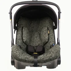 Ukje Autostoelhoes Doona Groen Zebra