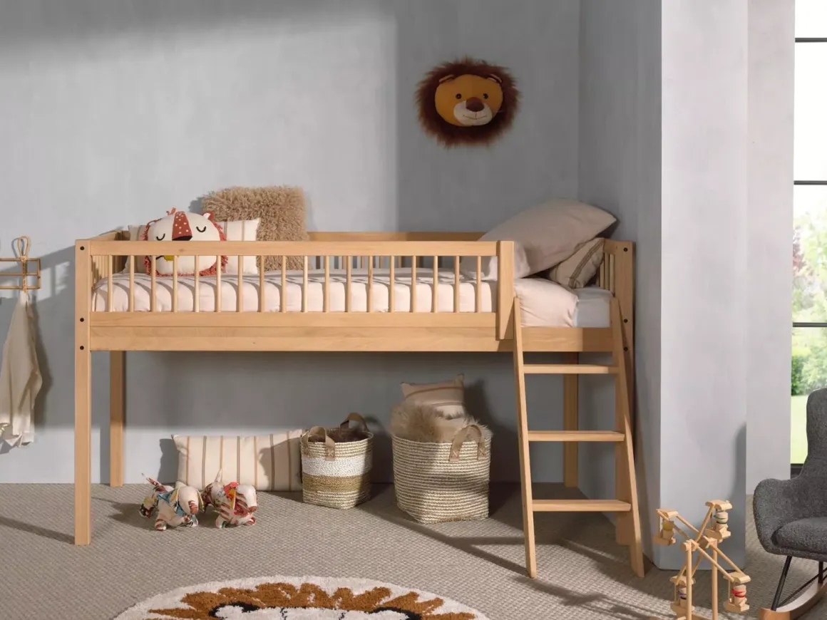 VIPACK Forrest Halfhoogslaper 90 X 200 Cm Eik