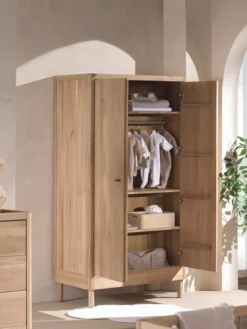 VIPACK Forrest Tienerkamer Stapelbed 2 Delig Eik