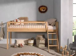 VIPACK Forrest Tienerkamer Halfhoogslaper 2 Delig Eik