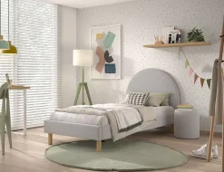 VIPACK Moon Poef Roze Bouclé