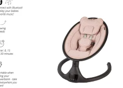 X Adventure Elektrische Wipstoel Rocco Teddy Oud Roze