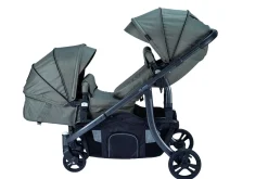X Adventure Xline Duo Kinderwagen Emerald Green