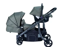 X Adventure Xline Duo Kinderwagen Emerald Green