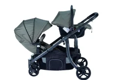 X Adventure Xline Duo Kinderwagen Emerald Green