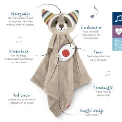 Zazu Knuffeldoekje Wasbeer Robin